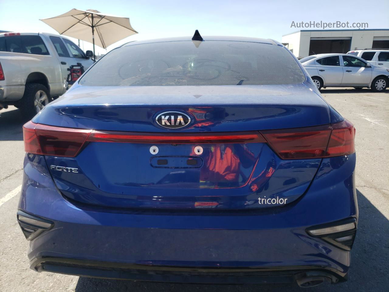 2020 Kia Forte Fe Синий vin: 3KPF24AD8LE218146