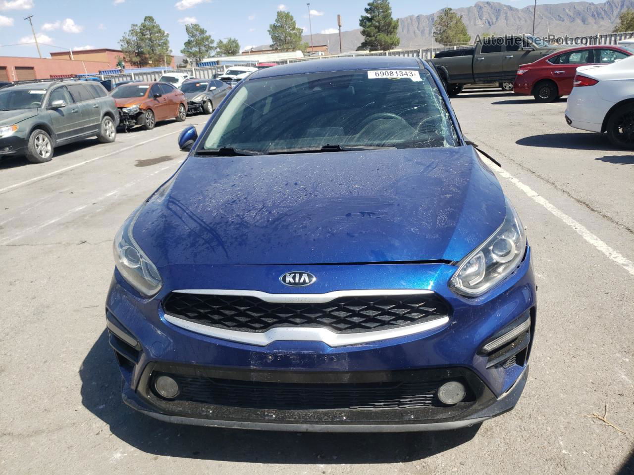 2020 Kia Forte Fe Blue vin: 3KPF24AD8LE218146