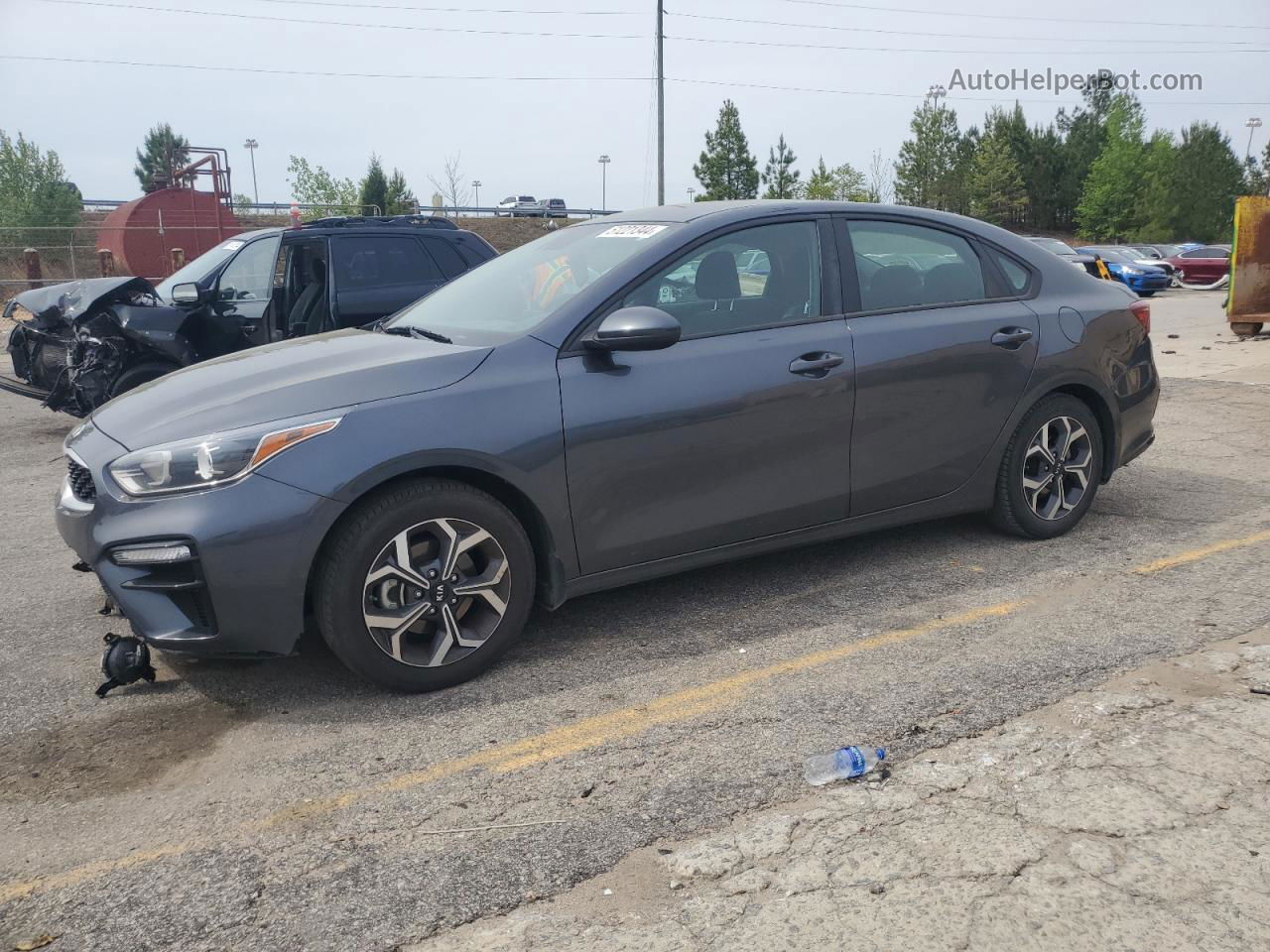 2020 Kia Forte Fe Серый vin: 3KPF24AD8LE226571