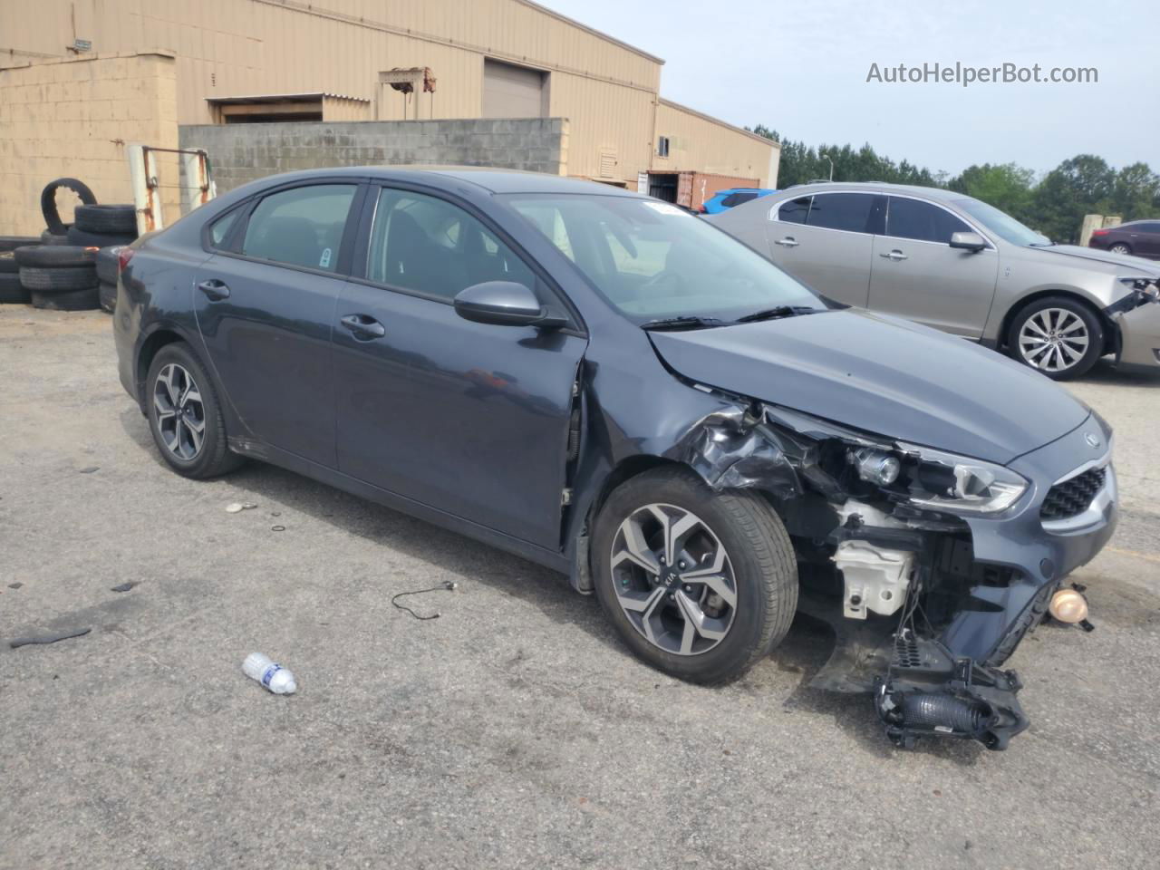 2020 Kia Forte Fe Серый vin: 3KPF24AD8LE226571