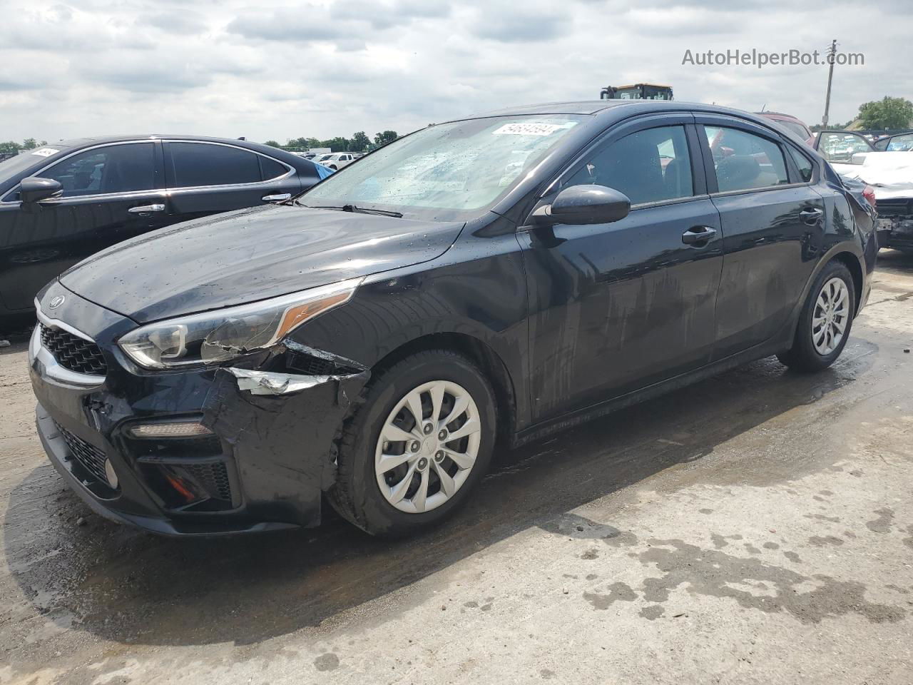 2020 Kia Forte Fe Black vin: 3KPF24AD8LE229339