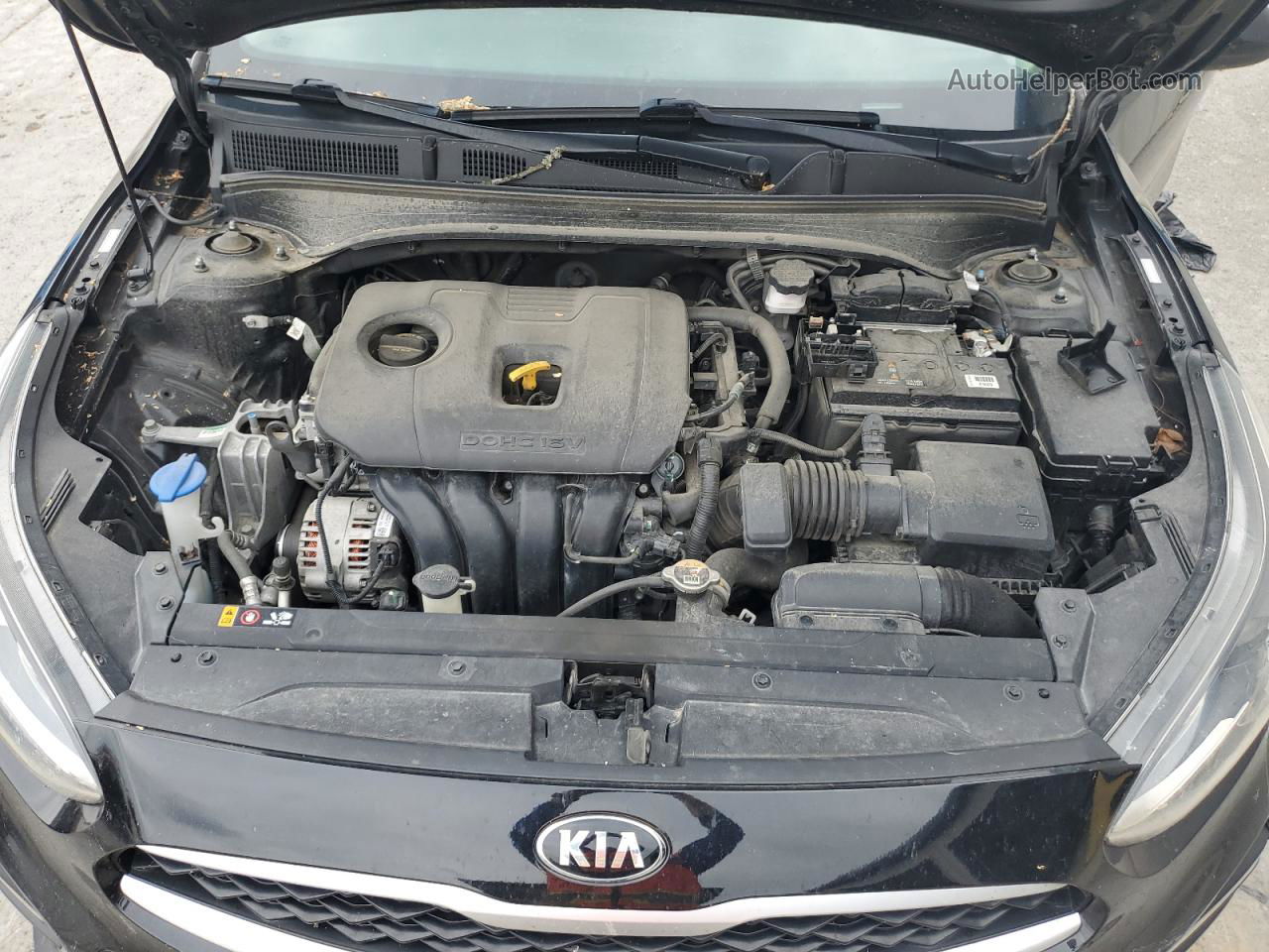 2020 Kia Forte Fe Черный vin: 3KPF24AD8LE229339