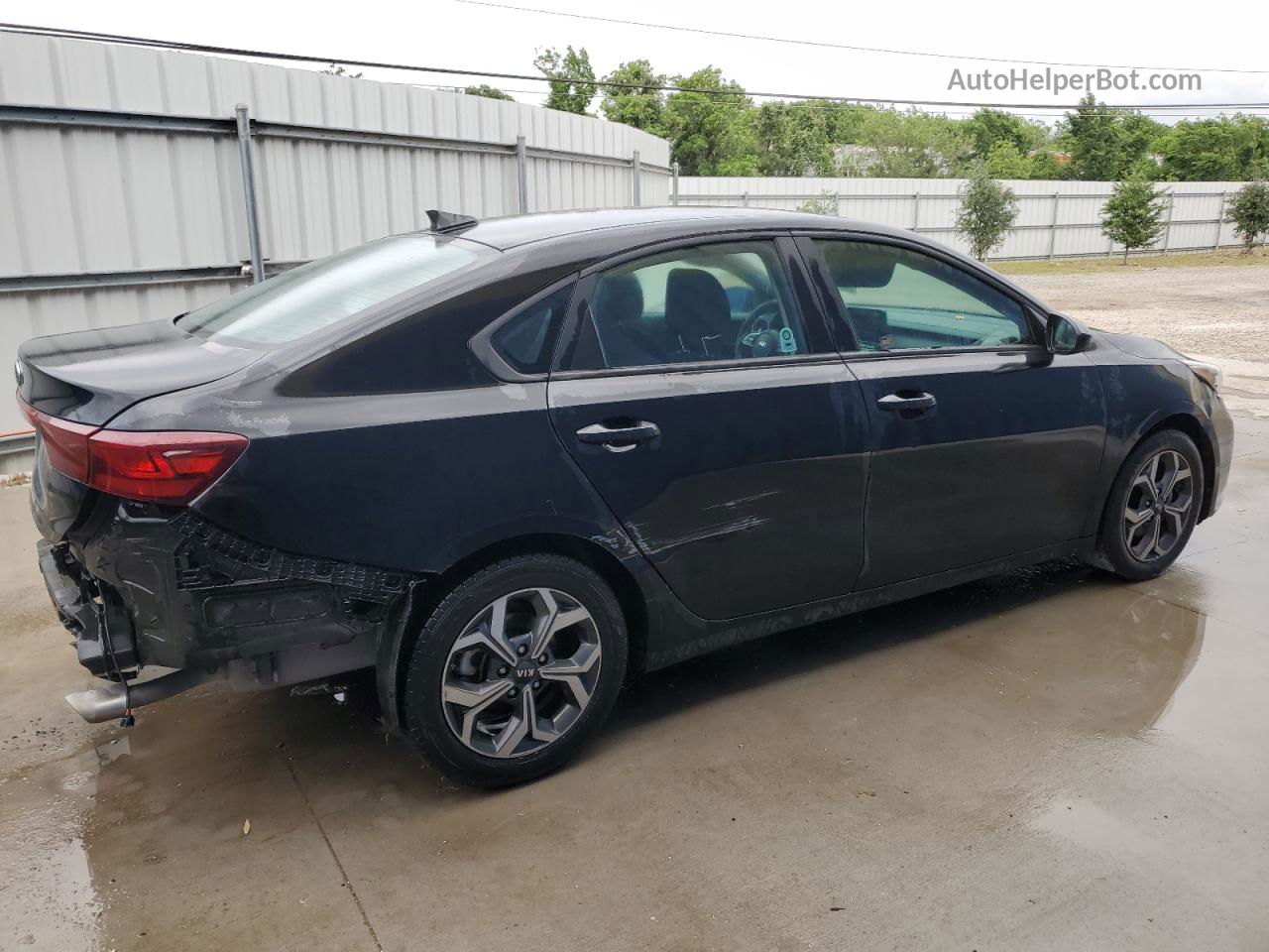 2020 Kia Forte Fe Черный vin: 3KPF24AD8LE237103