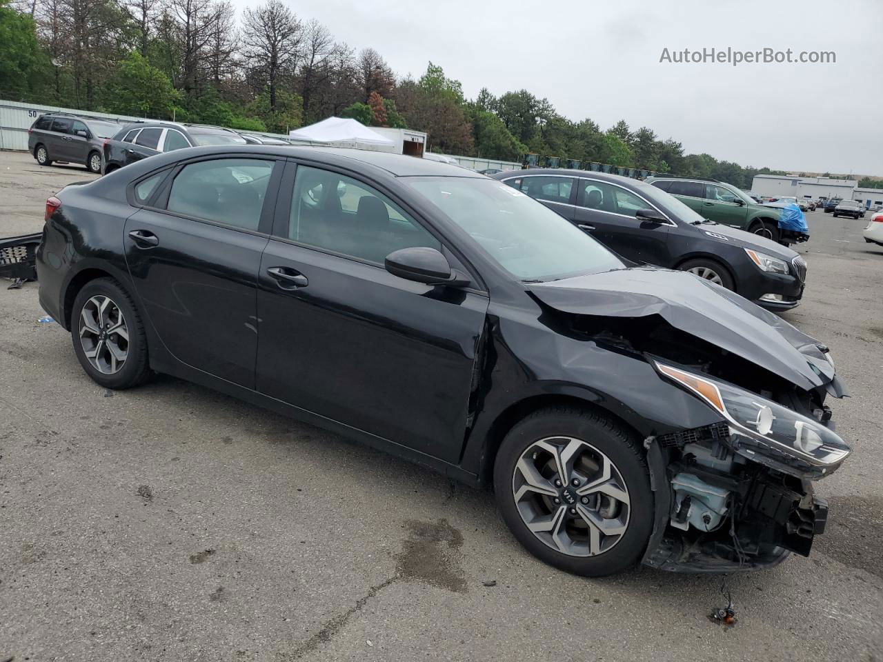 2020 Kia Forte Fe Black vin: 3KPF24AD8LE245878