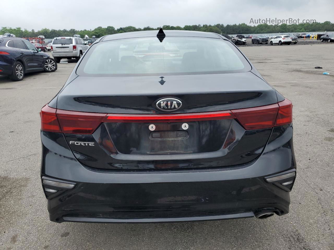 2020 Kia Forte Fe Black vin: 3KPF24AD8LE245878