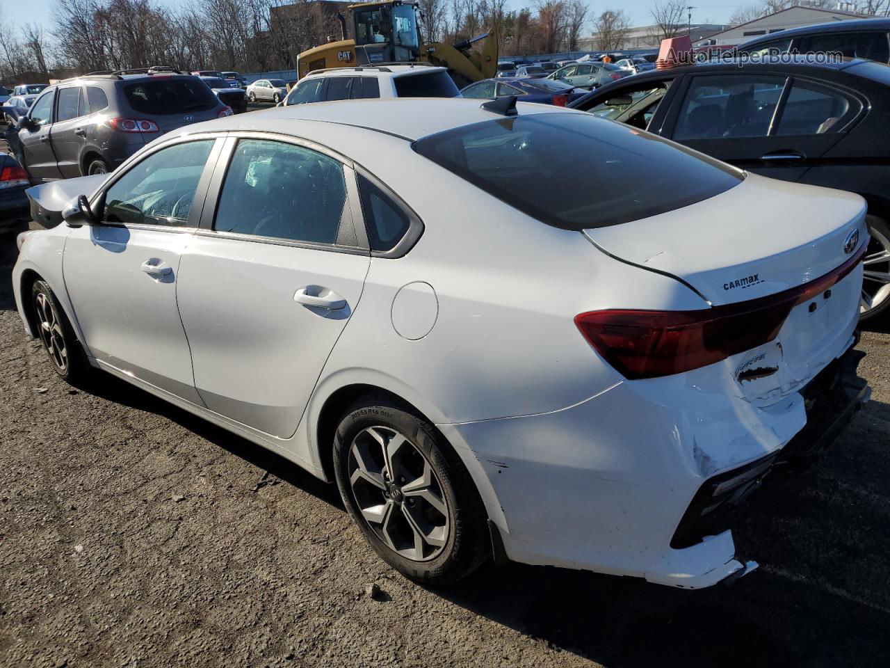 2020 Kia Forte Fe White vin: 3KPF24AD8LE246609