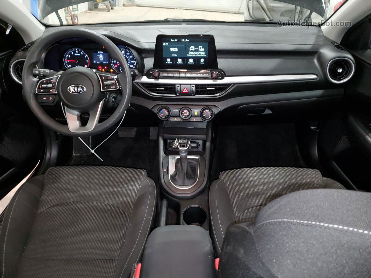 2020 Kia Forte Fe Black vin: 3KPF24AD8LE256301