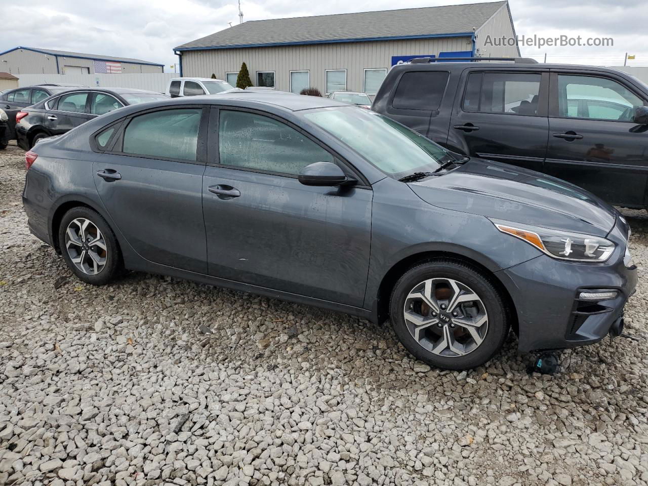 2020 Kia Forte Fe Серый vin: 3KPF24AD9LE141304