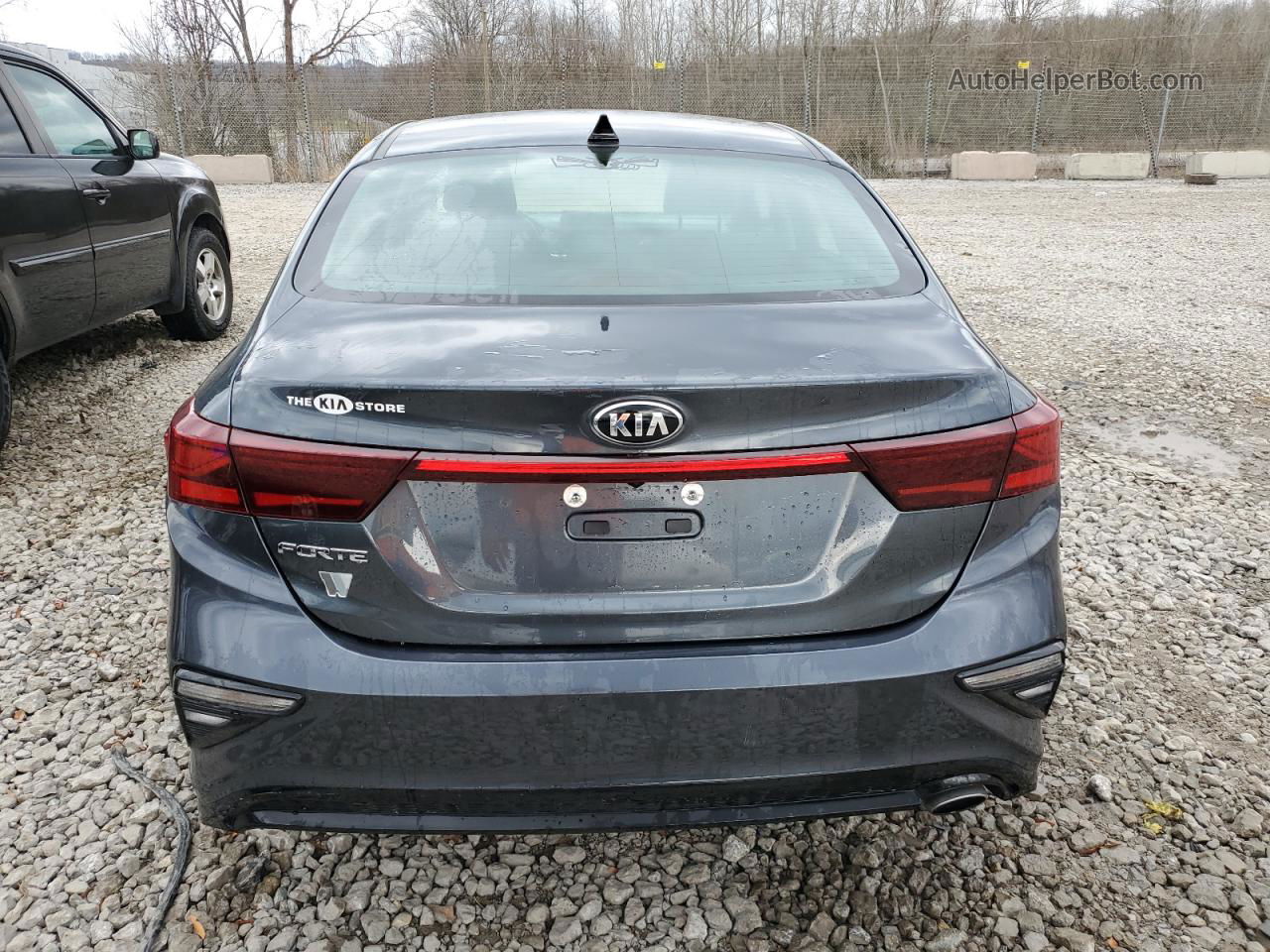 2020 Kia Forte Fe Gray vin: 3KPF24AD9LE141304