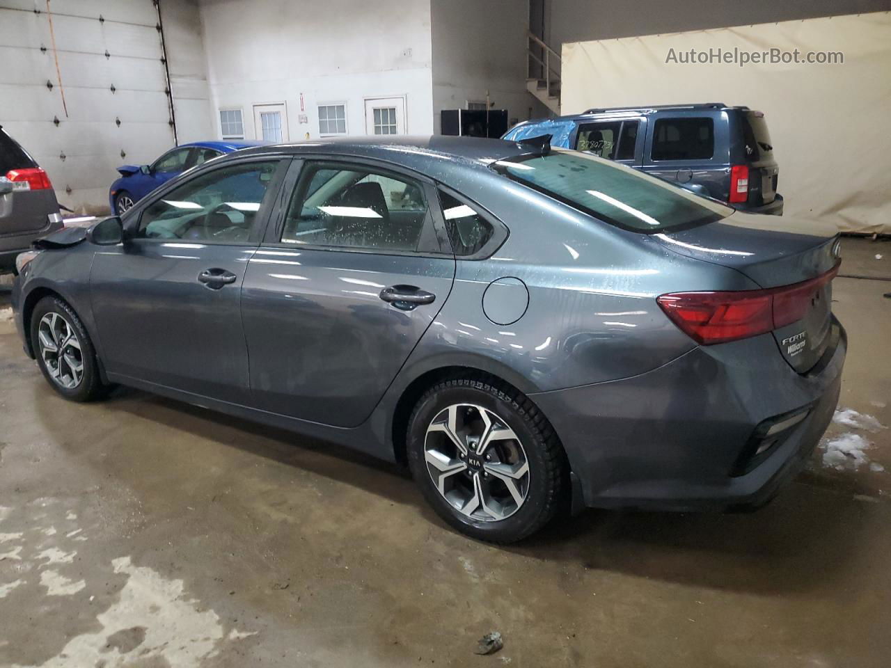 2020 Kia Forte Fe Gray vin: 3KPF24AD9LE167112