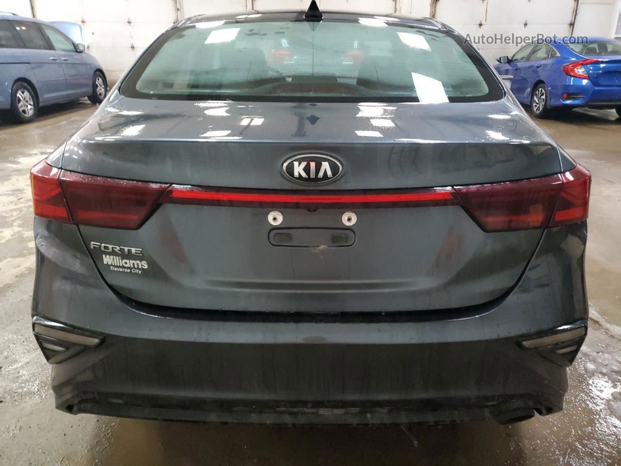 2020 Kia Forte Fe Gray vin: 3KPF24AD9LE167112