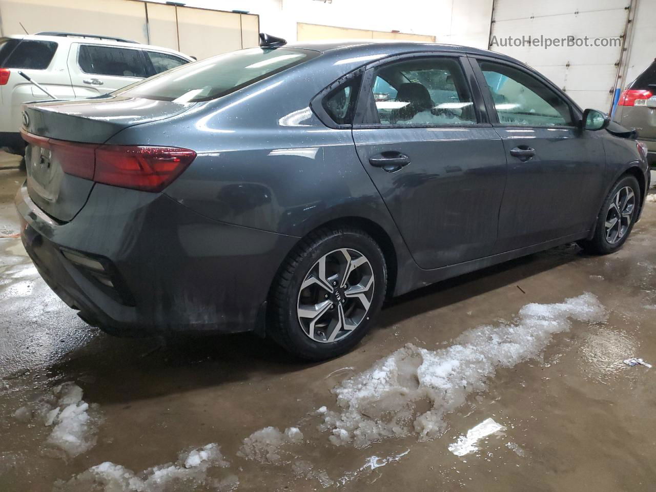 2020 Kia Forte Fe Gray vin: 3KPF24AD9LE167112