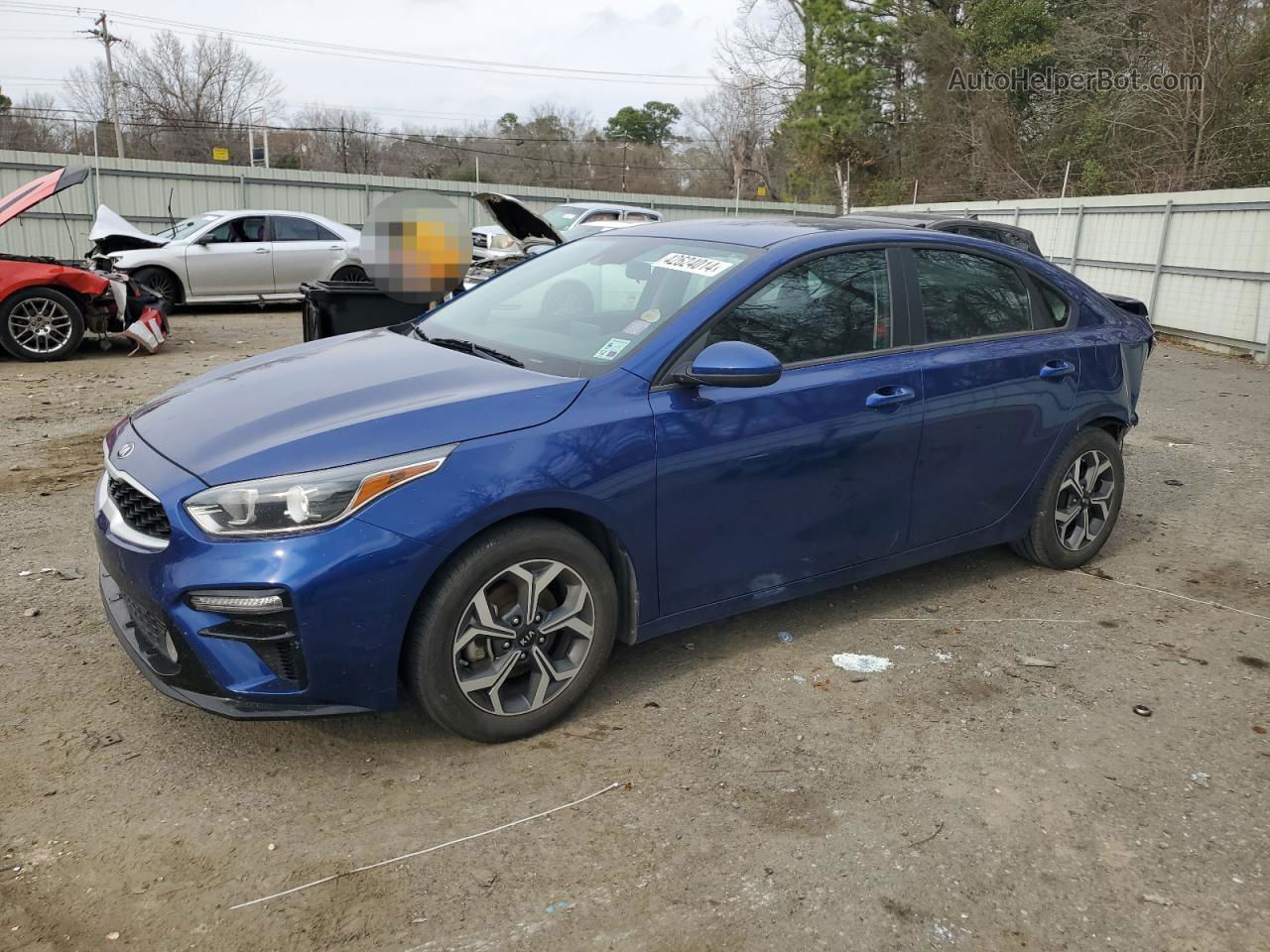 2020 Kia Forte Fe Blue vin: 3KPF24AD9LE175856