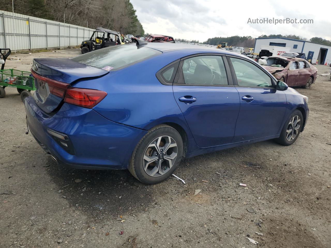 2020 Kia Forte Fe Blue vin: 3KPF24AD9LE175856