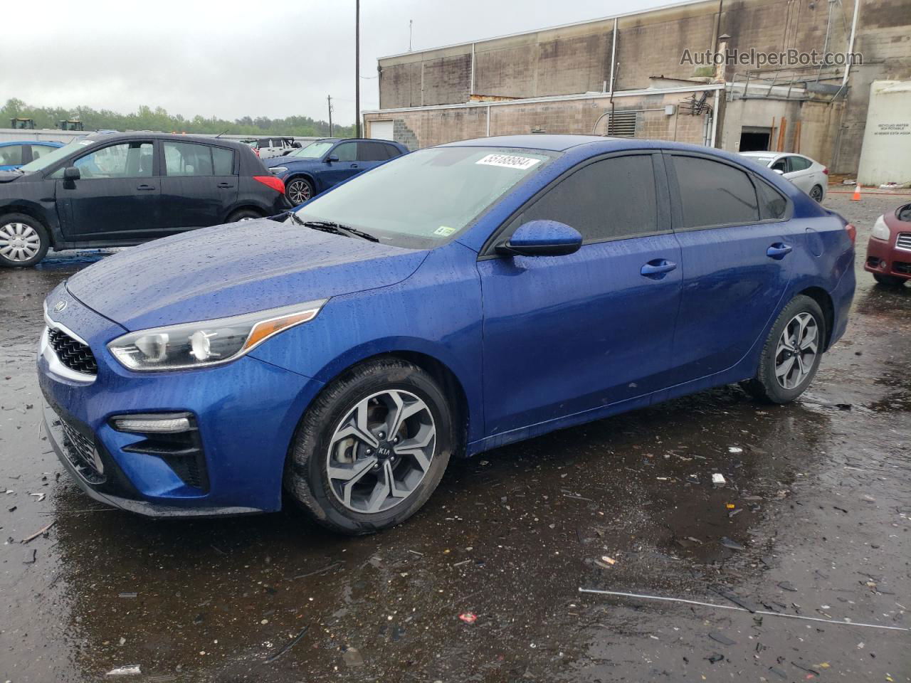 2020 Kia Forte Fe Blue vin: 3KPF24AD9LE176831