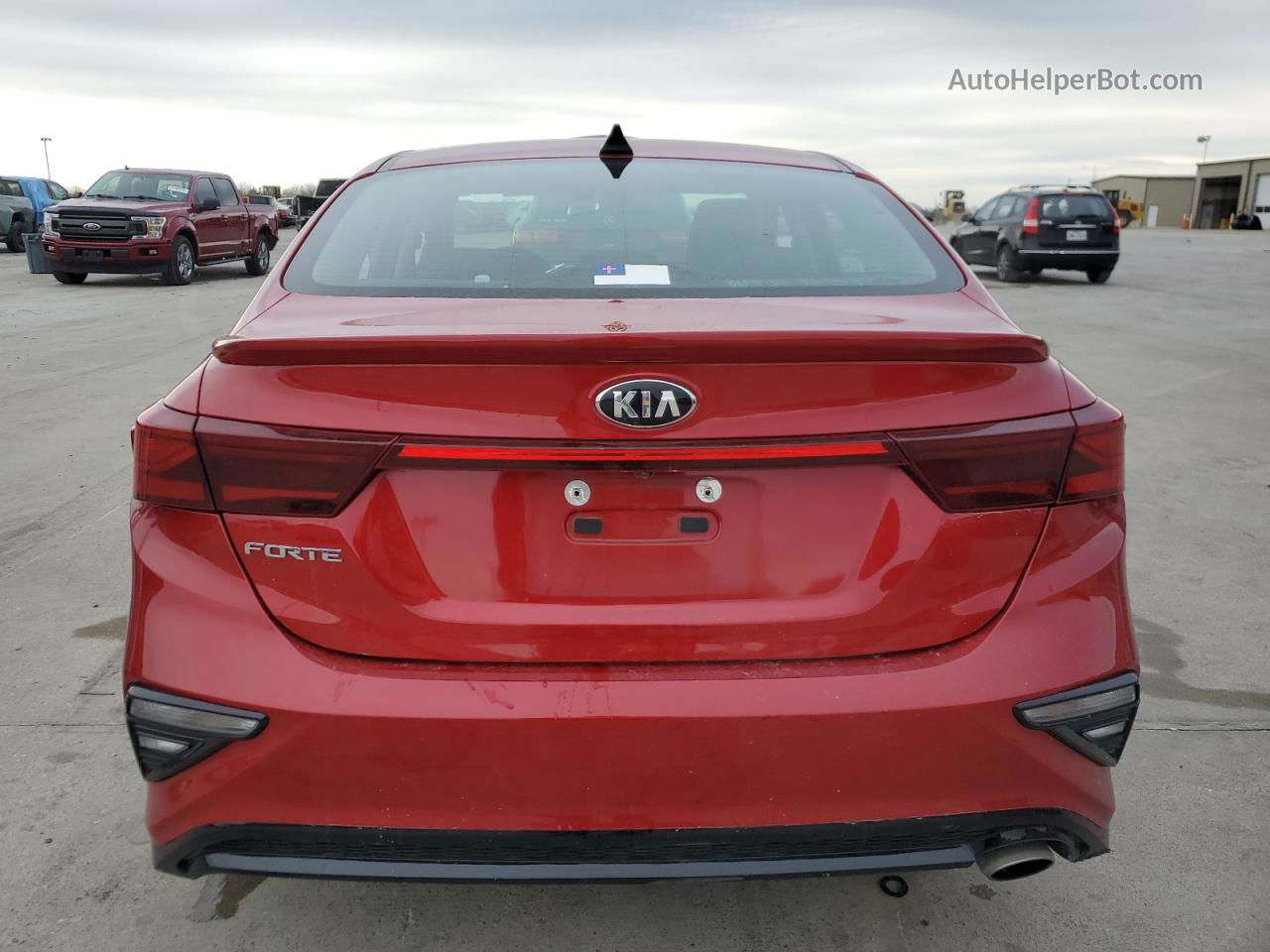 2020 Kia Forte Fe Red vin: 3KPF24AD9LE178272