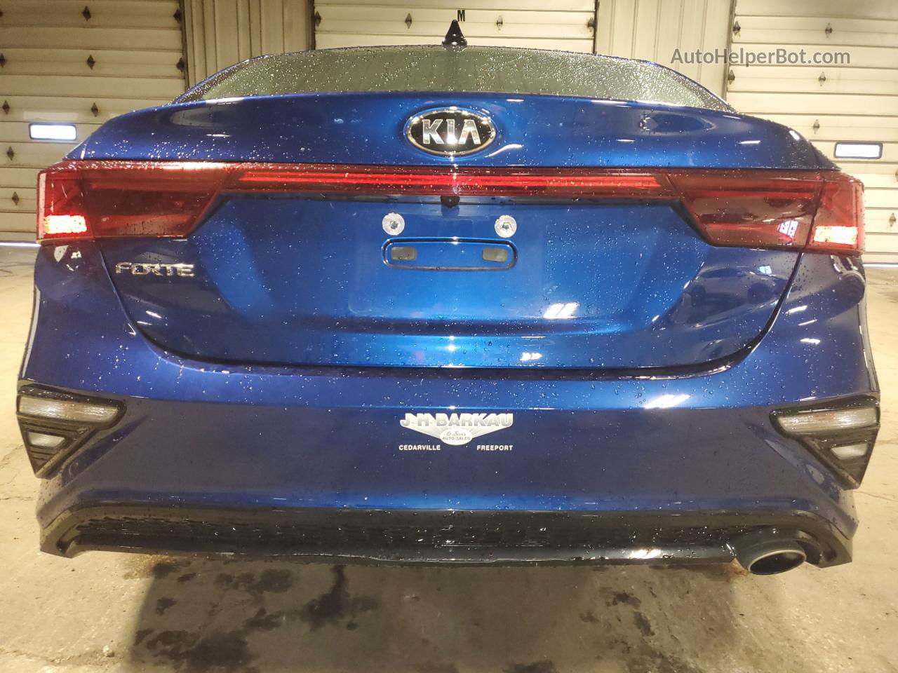 2020 Kia Forte Fe Blue vin: 3KPF24AD9LE182564