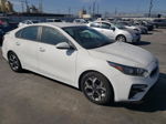 2020 Kia Forte Fe White vin: 3KPF24AD9LE183262