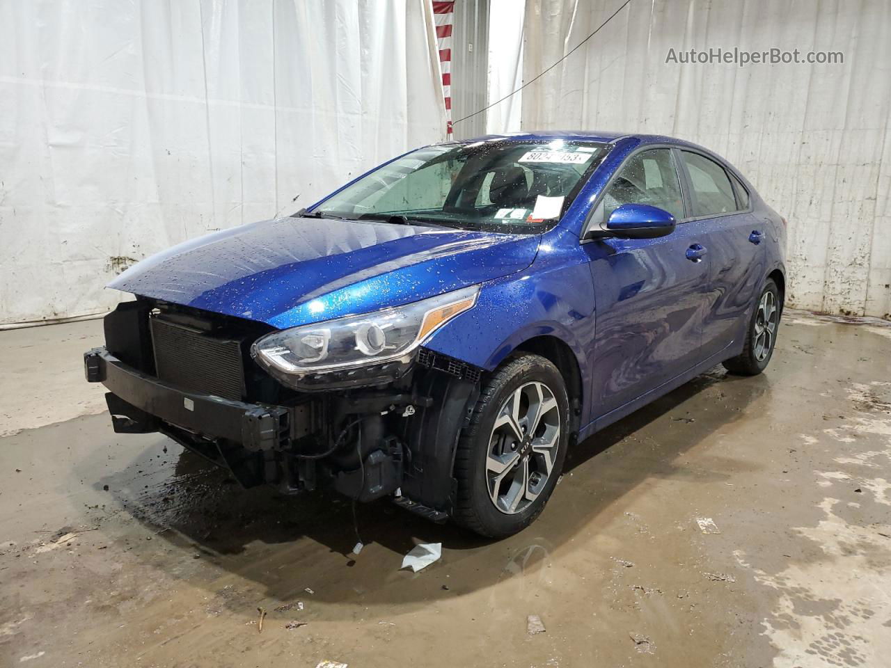 2020 Kia Forte Fe Blue vin: 3KPF24AD9LE183441