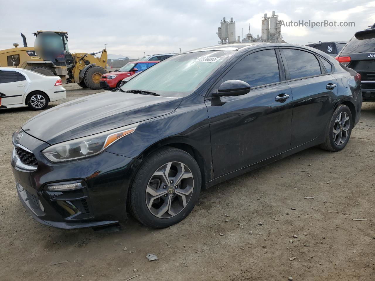 2020 Kia Forte Fe Black vin: 3KPF24AD9LE183679