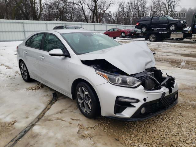 2020 Kia Forte Fe Silver vin: 3KPF24AD9LE195735