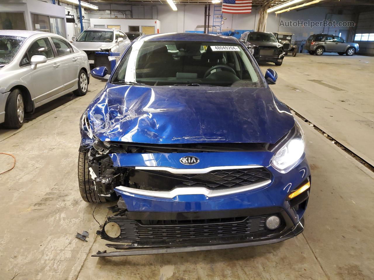 2020 Kia Forte Fe Blue vin: 3KPF24AD9LE202442