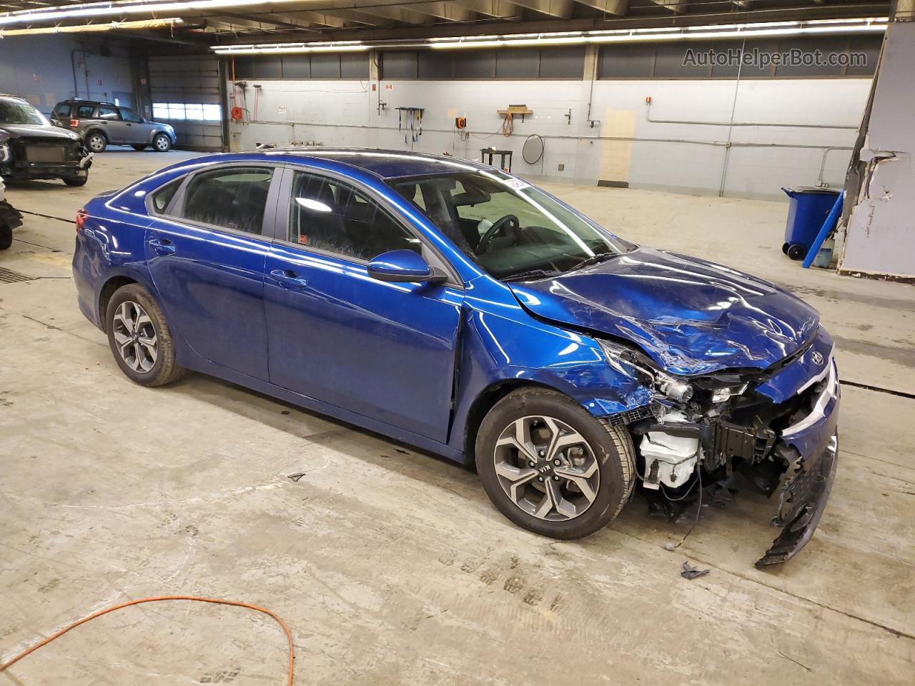 2020 Kia Forte Fe Blue vin: 3KPF24AD9LE202442