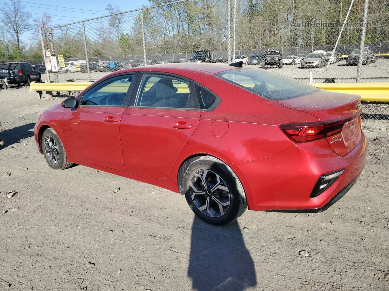 2020 Kia Forte Fe Red vin: 3KPF24AD9LE206829