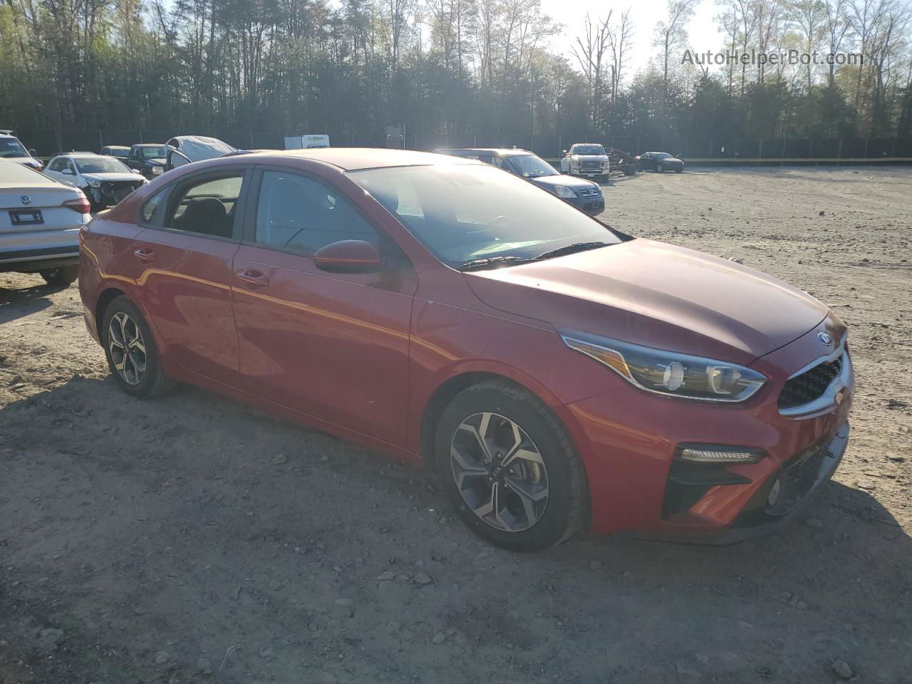 2020 Kia Forte Fe Red vin: 3KPF24AD9LE206829