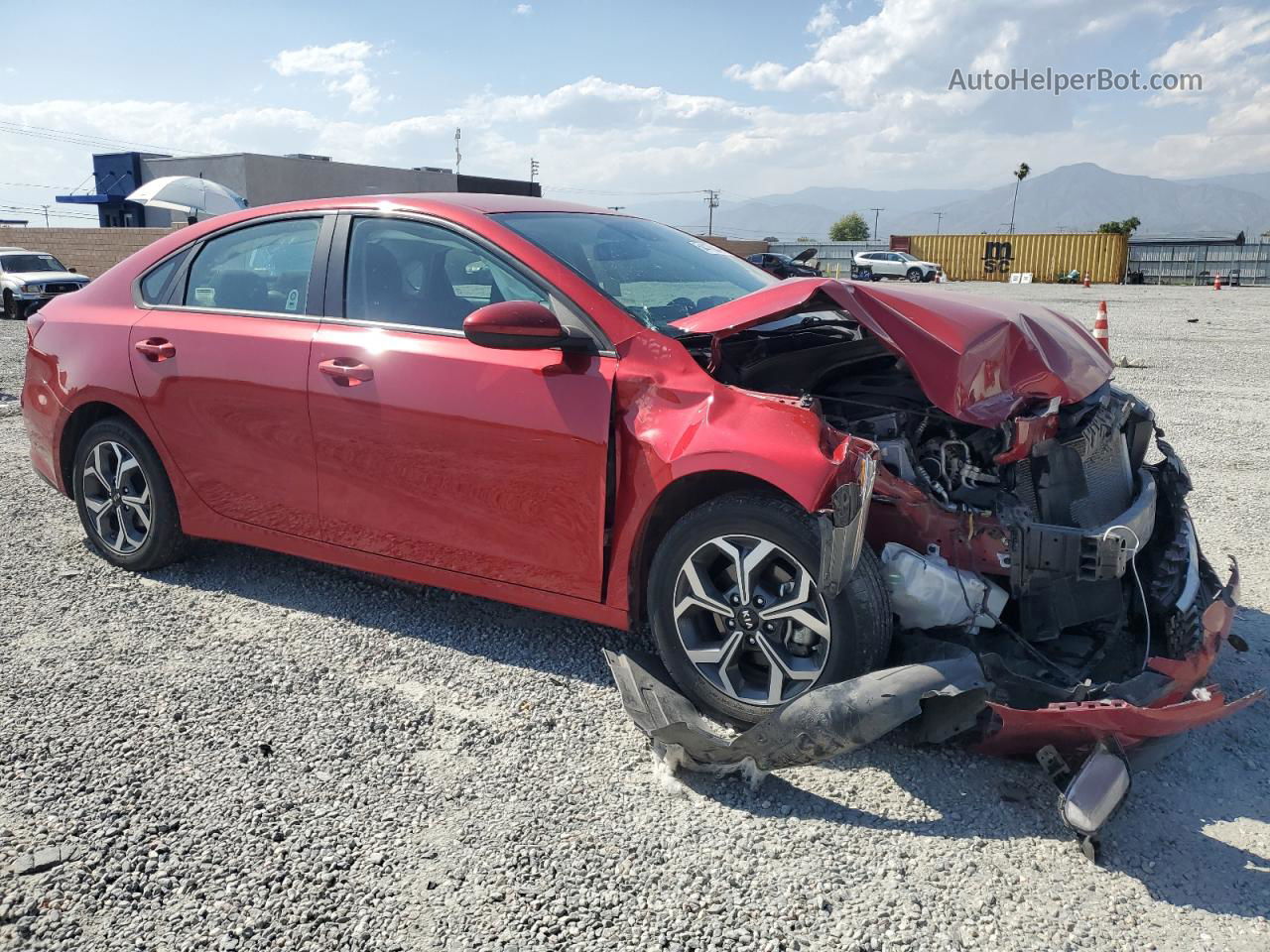 2020 Kia Forte Fe Red vin: 3KPF24AD9LE233853