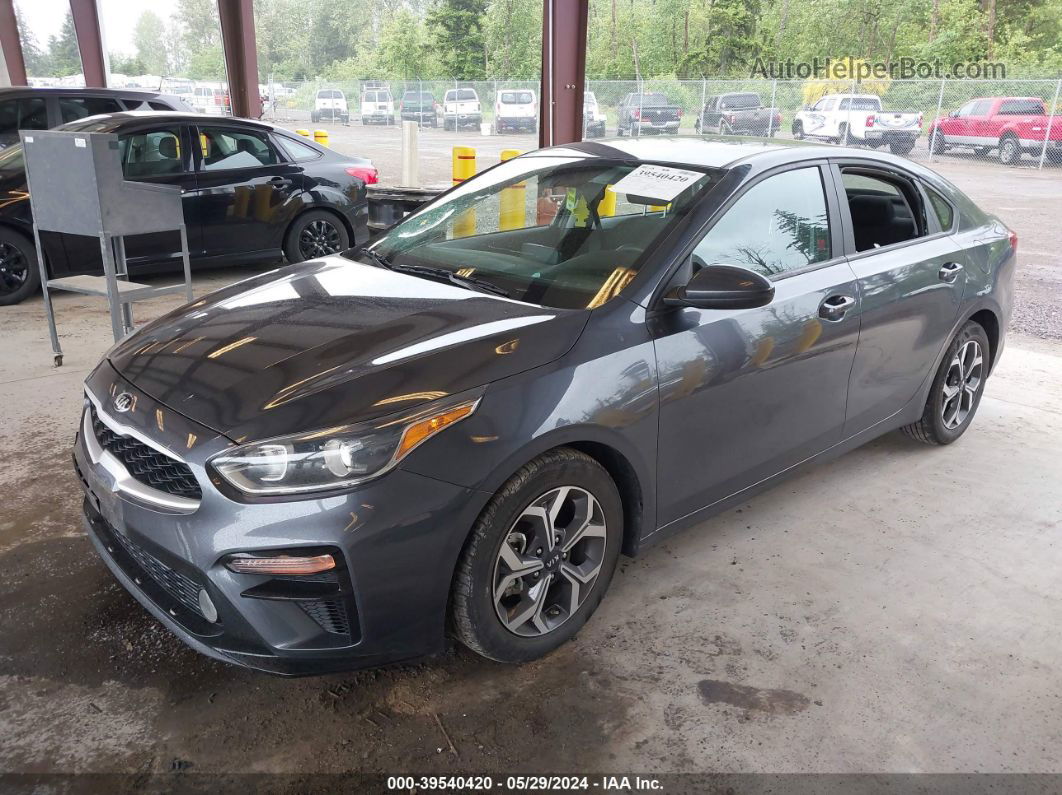 2020 Kia Forte Lxs Gray vin: 3KPF24AD9LE244481