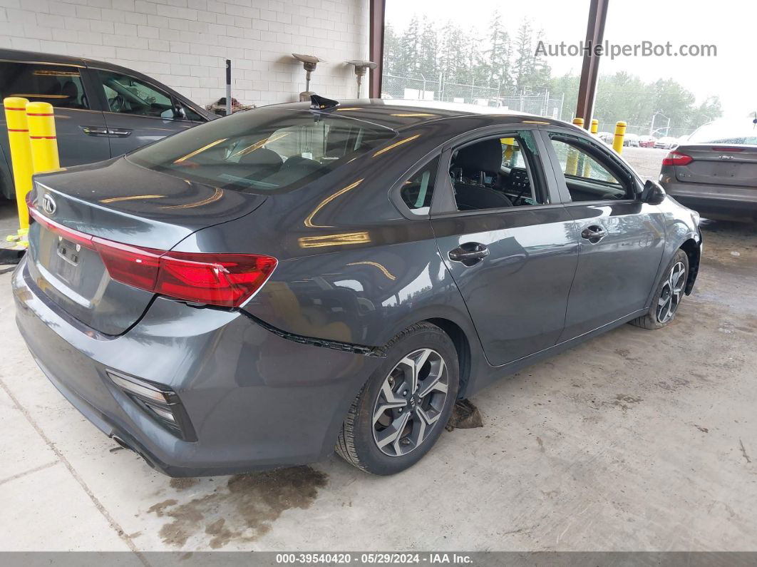 2020 Kia Forte Lxs Gray vin: 3KPF24AD9LE244481