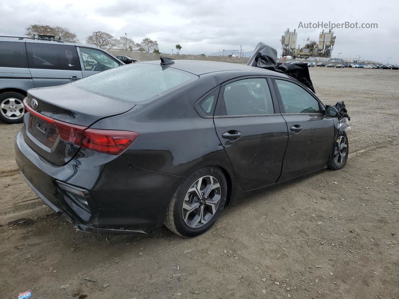 2020 Kia Forte Fe Черный vin: 3KPF24ADXLE147659