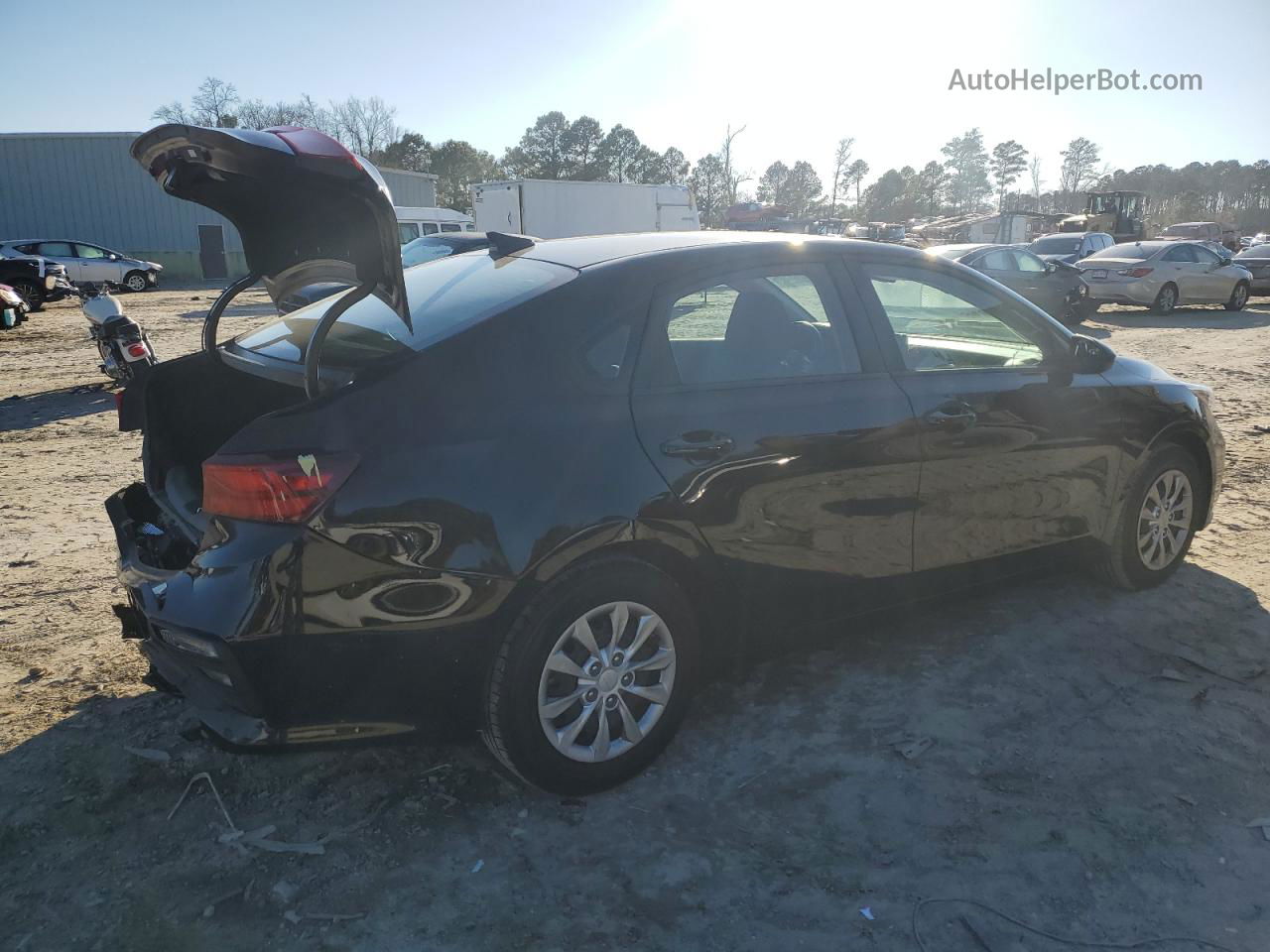 2020 Kia Forte Fe Black vin: 3KPF24ADXLE154191