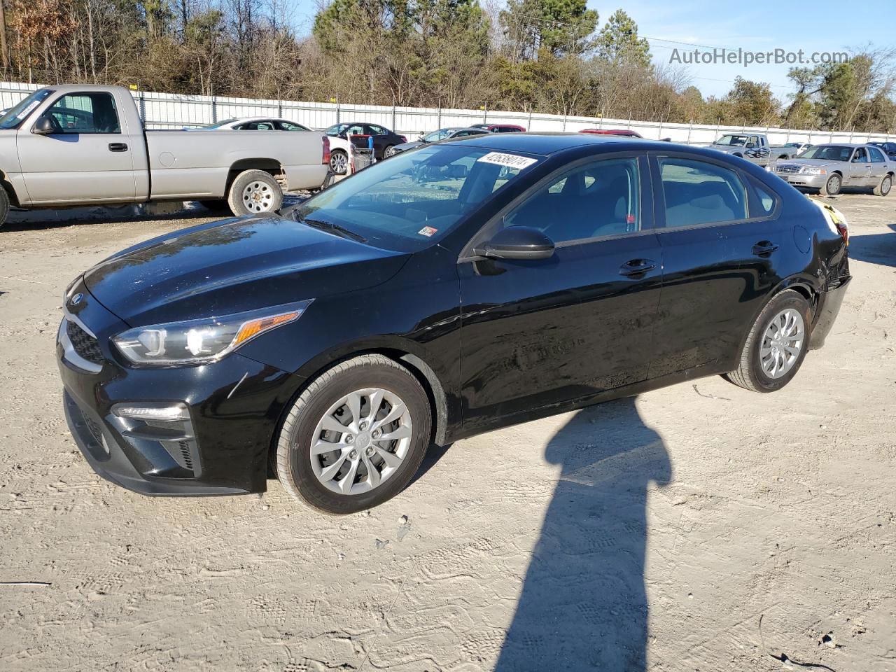 2020 Kia Forte Fe Black vin: 3KPF24ADXLE154191