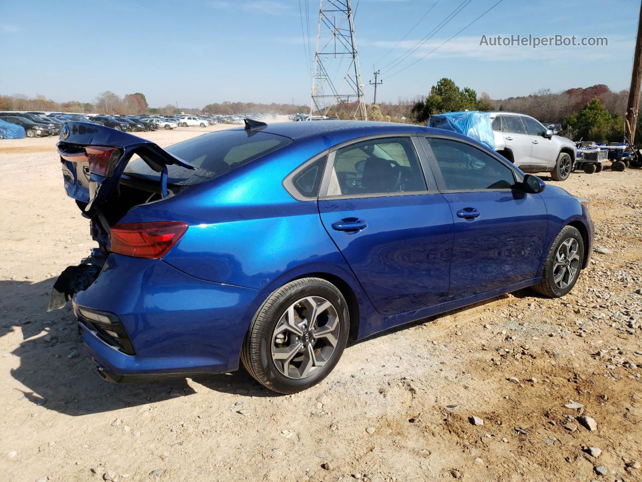 2020 Kia Forte Fe Blue vin: 3KPF24ADXLE168611