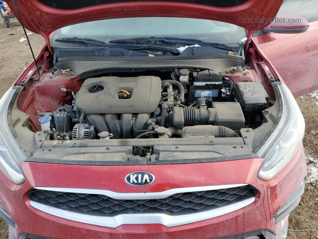 2020 Kia Forte Fe Red vin: 3KPF24ADXLE171637