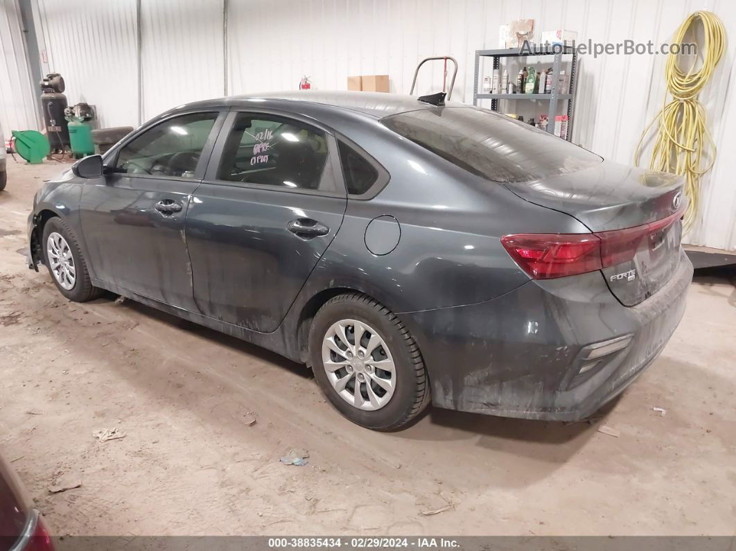 2020 Kia Forte Fe Gray vin: 3KPF24ADXLE172416