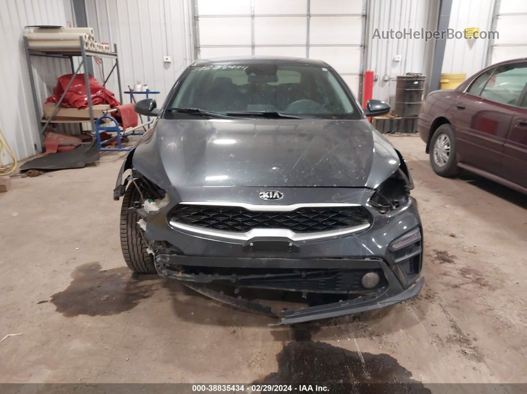 2020 Kia Forte Fe Gray vin: 3KPF24ADXLE172416