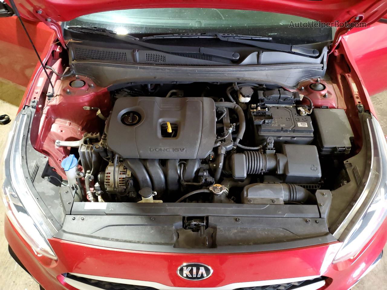 2020 Kia Forte Fe Red vin: 3KPF24ADXLE172805