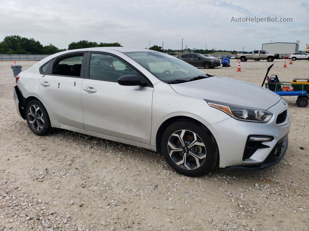 2020 Kia Forte Fe Серебряный vin: 3KPF24ADXLE190995