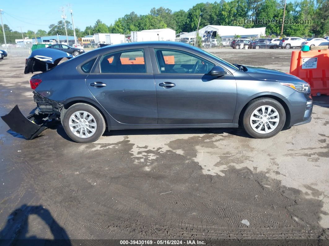 2020 Kia Forte Fe Gray vin: 3KPF24ADXLE192472