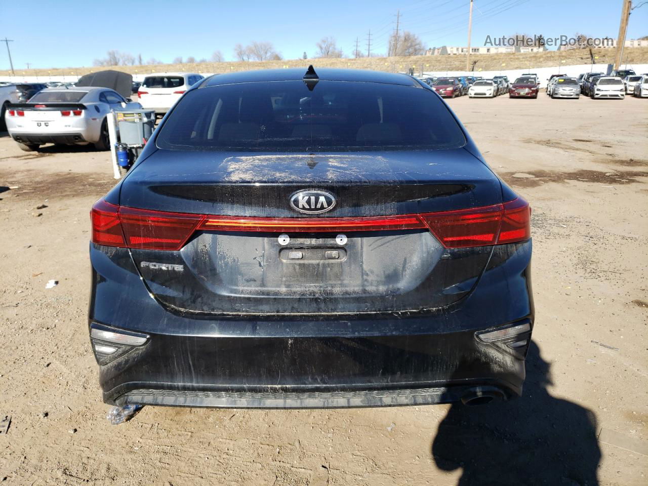 2020 Kia Forte Fe Black vin: 3KPF24ADXLE195856