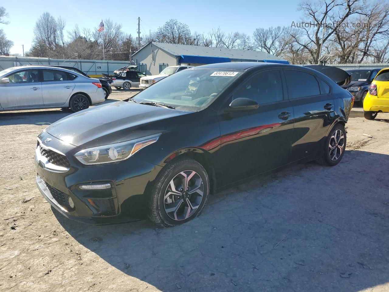 2020 Kia Forte Fe Black vin: 3KPF24ADXLE223638