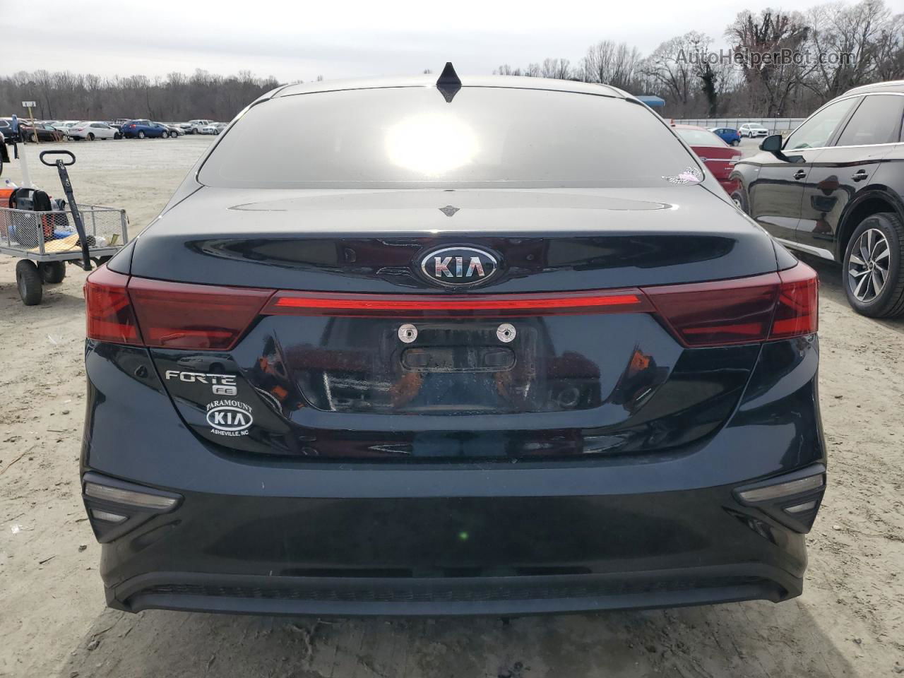 2020 Kia Forte Fe Черный vin: 3KPF24ADXLE224479