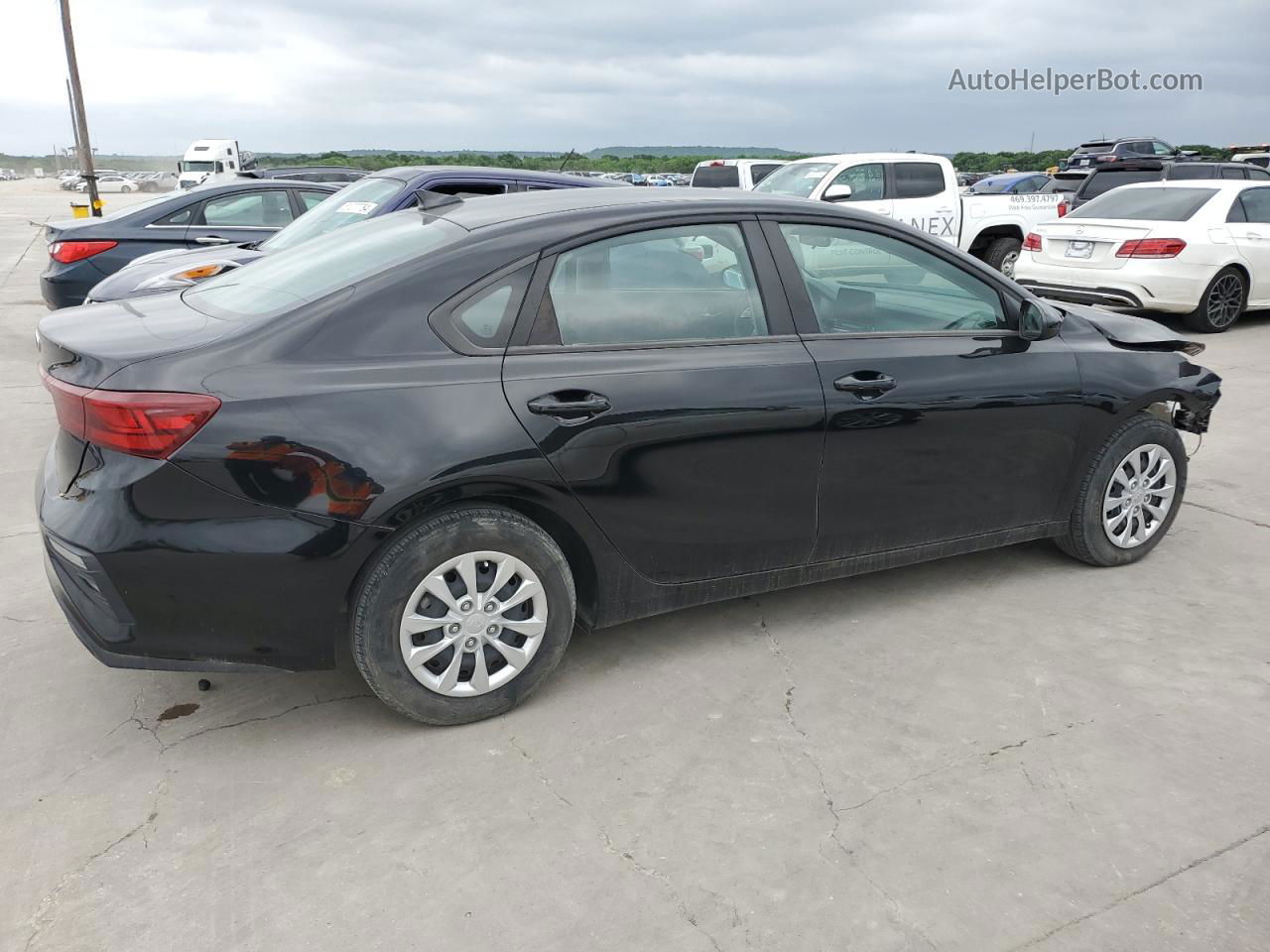 2020 Kia Forte Fe Black vin: 3KPF24ADXLE227723