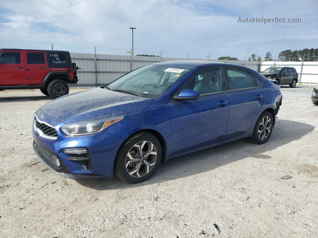 2020 Kia Forte Fe Blue vin: 3KPF24ADXLE227916