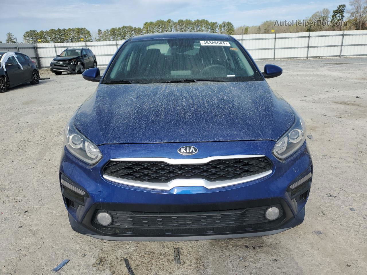 2020 Kia Forte Fe Синий vin: 3KPF24ADXLE227916