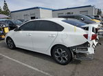 2020 Kia Forte Fe White vin: 3KPF24ADXLE236972