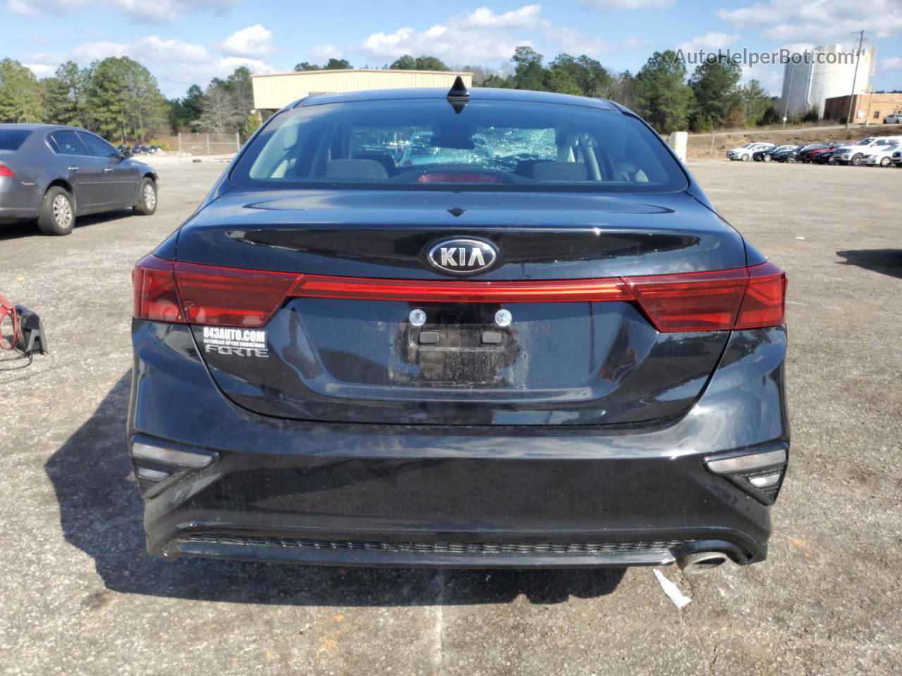 2020 Kia Forte Fe Black vin: 3KPF24ADXLE239497